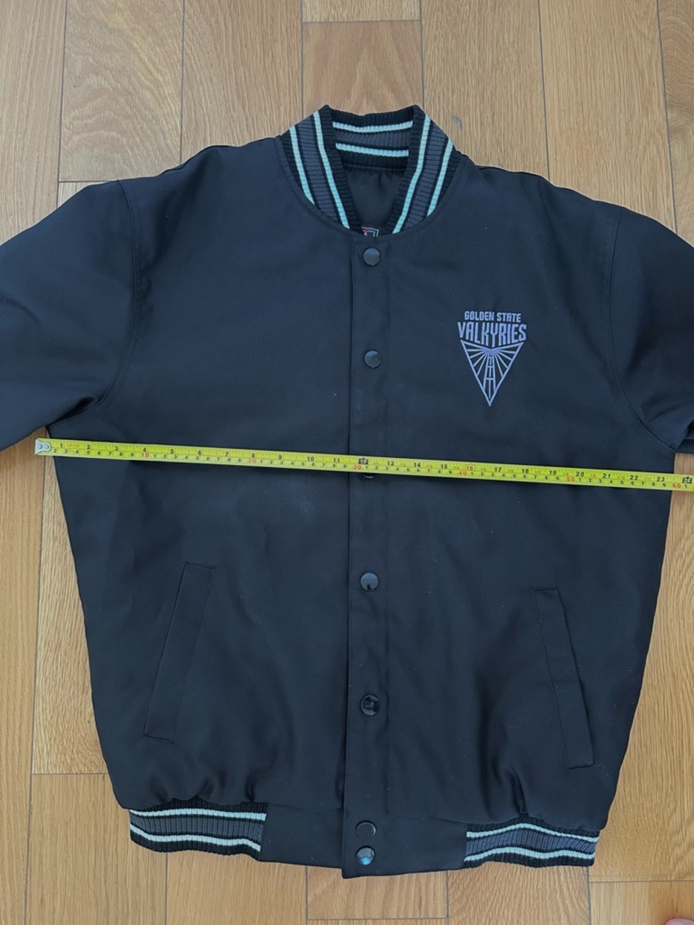 Black Valkyries WNBA Varsity Bomber Jacket - Picture 5 of 6